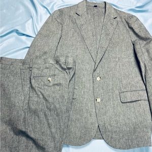 J Crew Linen Suit